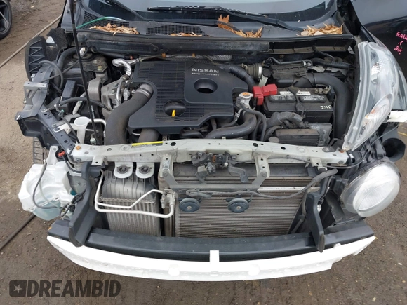 2013 Nissan Juke S with VIN JN8AF5MV6DT232097, listed as a IAAI auction lot 41126299 with 129,828 mi miles. Bid and sale history available at carsss.com. Image 10.