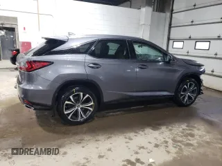2021 Lexus RX with VIN 2T2HZMDA7MC278601, listed as a Copart auction lot 53666995 with 61,033 mi miles and Salvage Title. Bid and sale history available at carsss.com. Image 3.