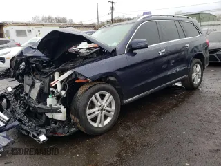 2019 Mercedes-Benz GLS 450 with VIN 4JGDF6EE2KB222937, listed as a Copart auction lot 51154354 with 49,196 mi miles and Salvage Title. Bid and sale history available at DreamBid. Image 1.