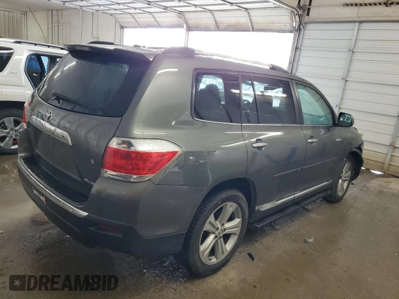 2012 Toyota Highlander Limited with VIN 5TDDK3EHXCS116447, listed as a Copart auction lot 57588265 with 152,799 mi miles and Salvage title. Bid and sale history available at DreamBid. Image 3.