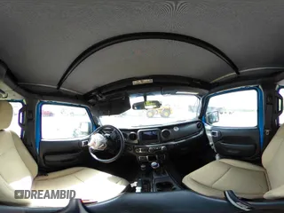 2022 Jeep Wrangler Unlimited Sport with VIN 1C4HJXDG3NW117155, listed as a IAAI auction lot 40240879 with 36,323 mi miles and . Bid and sale history available at DreamBid. Image 18.