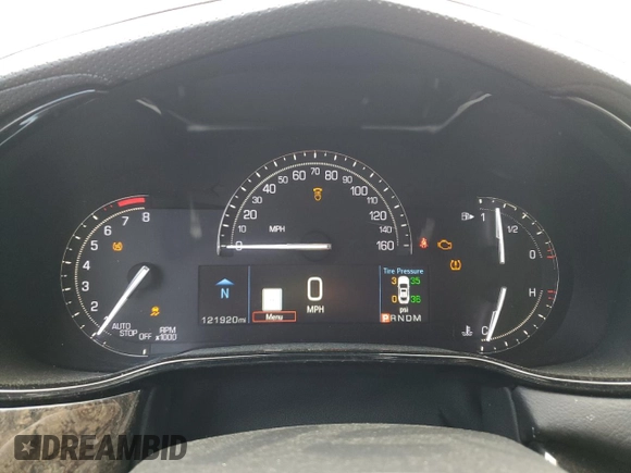 2018 Cadillac CTS Luxury AWD with VIN 1G6AX5SX0J0128430, listed as a Copart auction lot 53480485 with 121,920 mi miles and Salvage title. Bid and sale history available at DreamBid. Image 9.