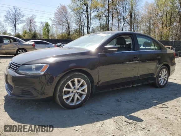 2014 Volkswagen Jetta Sedan SE with VIN 3VWD17AJ3EM268718, listed as a Copart auction lot 53458795 with 160,124 mi miles and Clean Title. Bid and sale history available at carsss.com. Image 1.