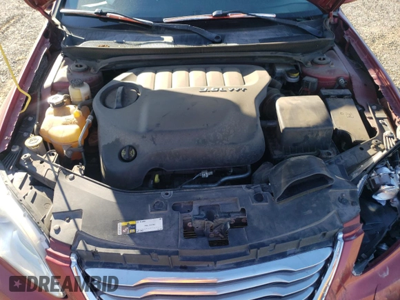 2013 Chrysler 200 LX with VIN 1C3CCBAG8DN724396, listed as a Copart auction lot 88875975 with 101,467 mi miles and Salvage Title. Bid and sale history available at carsss.com. Image 12.