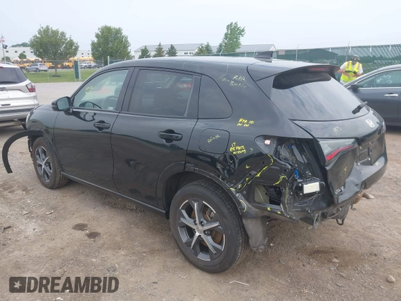 2024 Honda HR-V EX-L with VIN 3CZRZ2H75RM716780, listed as a IAAI auction lot 42476438 with 11,605 mi miles and . Bid and sale history available at DreamBid. Image 3.