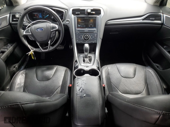 2014 Ford Fusion Titanium with VIN 3FA6P0K97ER393249, listed as a Copart auction lot 53087355 with 148,266 mi miles and Salvage Title. Bid and sale history available at DreamBid. Image 8.
