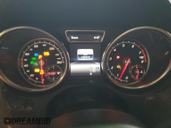 2019 Mercedes-Benz GLS 450 z VIN 4JGDF6EE1KB228423, wystawiony jako Copart lot #58850685 z przebiegiem 124 515 mil mil oraz Szkoda całkowita • Salvage title. Historia ofert i sprzedaży dostępna na DreamBid. Obrazek 9.