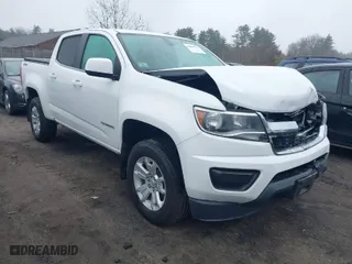 2018 Chevrolet Colorado 4WD LT with VIN 1GCGTCEN7J1261813, listed as a IAAI auction lot 41807217 with 35,823 mi miles. Bid and sale history available at carsss.com. Image 1.