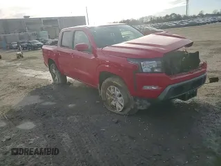 2022 Nissan Frontier S with VIN 1N6ED1EK4NN668837, listed as a Copart auction lot 45220995 with 35,300 mi miles and Salvage title. Bid and sale history available at DreamBid. Image 10.