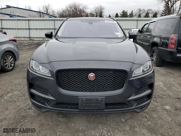 2017 Jaguar F-PACE 35t Prestige with VIN SADCK2BV9HA088519, listed as a Copart auction lot 49867885 with 93,581 mi miles and Salvage Title. Bid and sale history available at carsss.com. Image 5.