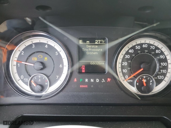 2017 Ram 1500 Tradesman with VIN 3C6JR6DT5HG521814, listed as a Copart auction lot 44759875 with 68,026 mi miles and Salvage Title. Bid and sale history available at carsss.com. Image 9.