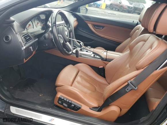 2013 BMW M6 with VIN WBSLZ9C55DDZ77804, listed as a Copart auction lot 54121185 with 66,286 mi miles and Clean Title. Bid and sale history available at carsss.com. Image 7.
