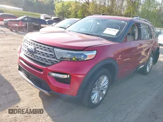 2020 Ford Explorer Limited with VIN 1FMSK8FH4LGB14315, listed as a IAAI auction lot 42017696 with 46,323 mi miles and . Bid and sale history available at carsss.com. Image 2.