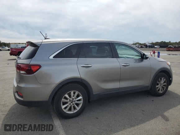 2019 Kia Sorento LX with VIN 5XYPGDA37KG454575, listed as a Copart auction lot 51808155 with 129,790 mi miles and Salvage Title. Bid and sale history available at carsss.com. Image 3.