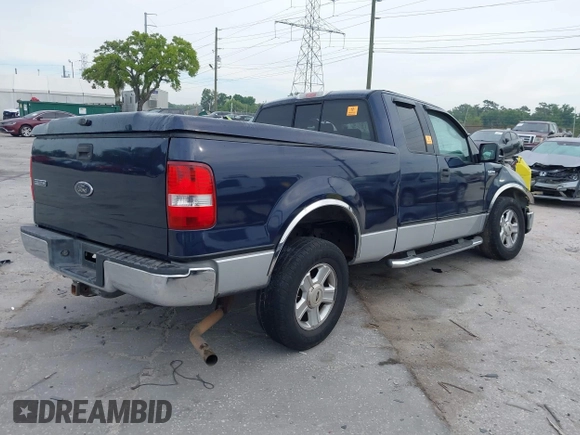 2004 Ford F-150 STX with VIN 1FTRX12W94NA00680, listed as a IAAI auction lot 41880972 with 1 mi miles. Bid and sale history available at carsss.com. Image 4.
