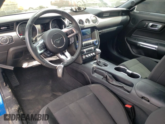 2021 Ford Mustang EcoBoost with VIN 1FA6P8TD8M5104723, listed as a Copart auction lot 54357384 with 14,622 mi miles and Salvage Title. Bid and sale history available at carsss.com. Image 8.