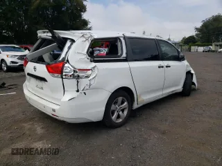 2014 Toyota Sienna L with VIN 5TDZK3DC8ES520037, listed as a Copart auction lot 54092715 with Not provided miles and Salvage title. Bid and sale history available at DreamBid. Image 3.