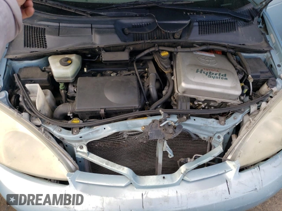 2003 Toyota Prius z VIN JT2BK18U130088117, wystawiony jako Copart lot #57264675 z przebiegiem 185 926 mil mil oraz Szkoda całkowita • Salvage title. Historia ofert i sprzedaży dostępna na DreamBid. Obrazek 11.