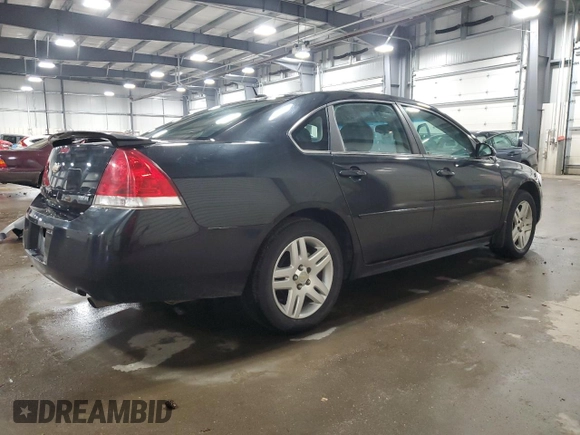 2012 Chevrolet Impala LT Retail with VIN 2G1WB5E34C1109454, listed as a Copart auction lot 45584135 with 144,002 mi miles and Salvage Title. Bid and sale history available at DreamBid. Image 3.