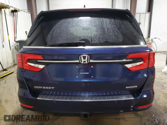 2022 Honda Odyssey Touring with VIN 5FNRL6H8XNB037772, listed as a Copart auction lot 52757215 with 358,099 mi miles and Salvage Title. Bid and sale history available at DreamBid. Image 6.