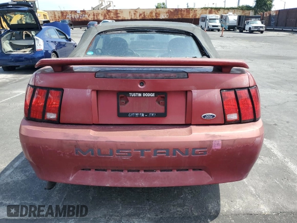 2004 Ford Mustang Deluxe с VIN 1FAFP44614F132348, выставлен на аукционе Copart как лот 60098855 с пробегом 161 683 миль миль и Чистый • Clean title. История ставок и продаж доступна на DreamBid. Изображение 6.