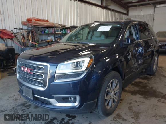 2016 GMC Acadia SLT with VIN 1GKKVRKD2GJ334005, listed as a IAAI auction lot 42130350 with 83,312 mi miles. Bid and sale history available at carsss.com. Image 17.