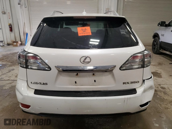 2010 Lexus RX 350 with VIN 2T2BK1BA7AC024703, listed as a Copart auction lot 51286455 with 175,231 mi miles and Non repairable. Bid and sale history available at DreamBid. Image 6.