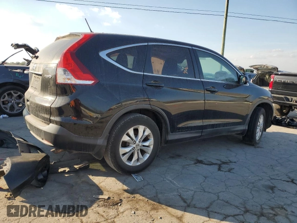 2014 Honda CR-V EX with VIN 5J6RM4H57EL094221, listed as a Copart auction lot 75953894 with Not provided miles and Salvage title. Bid and sale history available at DreamBid. Image 3.