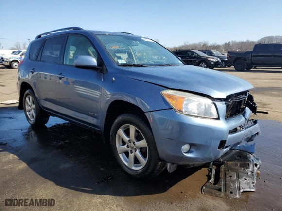2008 Toyota RAV4 Ltd with VIN JTMBD31V585177215, listed as a Copart auction lot 48161415 with 152,488 mi miles and Salvage Title. Bid and sale history available at carsss.com. Image 4.