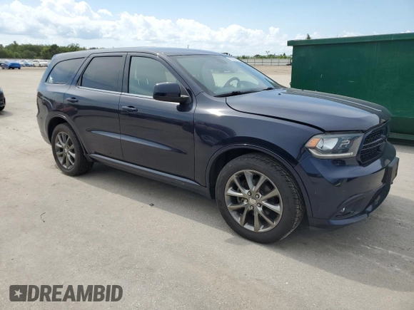 2014 Dodge Durango SXT with VIN 1C4RDHAG8EC520233, listed as a Copart auction lot 62555885 with 47,277 mi miles and Salvage title. Bid and sale history available at DreamBid. Image 4.