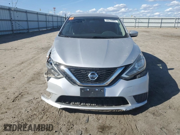 2016 Nissan Sentra SV with VIN 3N1AB7AP8GL653520, listed as a Copart auction lot 50276965 with 117,899 mi miles and Salvage Title. Bid and sale history available at DreamBid. Image 5.