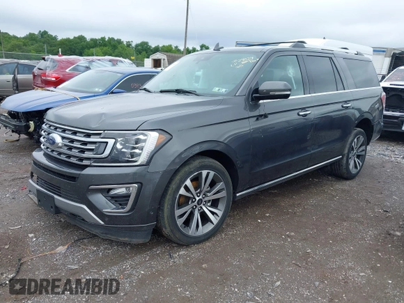 2021 Ford Expedition Max Limited z VIN 1FMJK2AT6MEA00611, wystawiony jako IAAI lot #42371665 z przebiegiem 66 789 mil mil oraz . Historia ofert i sprzedaży dostępna na DreamBid. Obrazek 2.