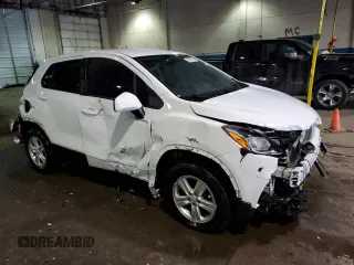 2021 Chevrolet Trax LS with VIN KL7CJNSB2MB350890, listed as a Copart auction lot 45846155 with 105,428 mi miles and Non Repairable. Bid and sale history available at carsss.com. Image 4.