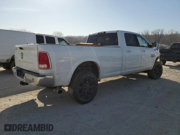2015 Ram 2500 Laramie with VIN 3C6UR5KL5FG615506, listed as a Copart auction lot 48599665 with 239,569 mi miles and Salvage title. Bid and sale history available at DreamBid. Image 3.