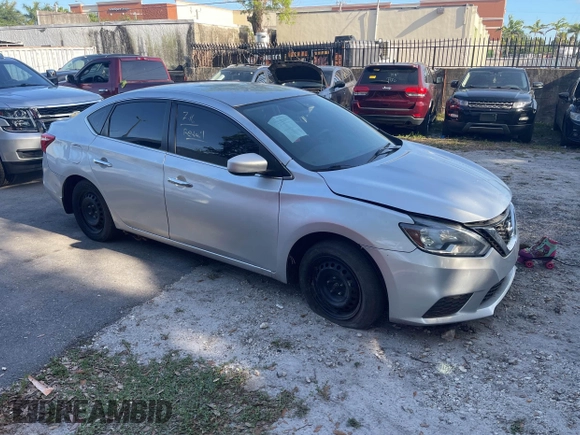 2019 Nissan Sentra S with VIN 3N1AB7AP5KY332143, listed as a IAAI auction lot 42196842 with 51,386 mi miles and . Bid and sale history available at DreamBid. Image 1.