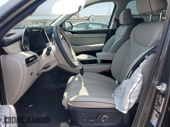 2024 Hyundai Palisade Calligraphy z VIN KM8R74GE5RU805571, wystawiony jako Copart lot #59494785 z przebiegiem 7 378 mil mil oraz Szkoda całkowita • Salvage title. Historia ofert i sprzedaży dostępna na DreamBid. Obrazek 7.