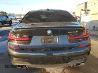 2022 BMW 3 Series M340i with VIN 3MW5U7J02N8C49640, listed as a Copart auction lot 83904304 with 0 mi miles and Non Repairable. Bid and sale history available at carsss.com. Image 6.