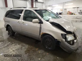 2003 Toyota Sienna LE with VIN 4T3ZF13C63U554693, listed as a Copart auction lot 47836475 with 288,512 mi miles and Salvage Title. Bid and sale history available at carsss.com. Image 4.