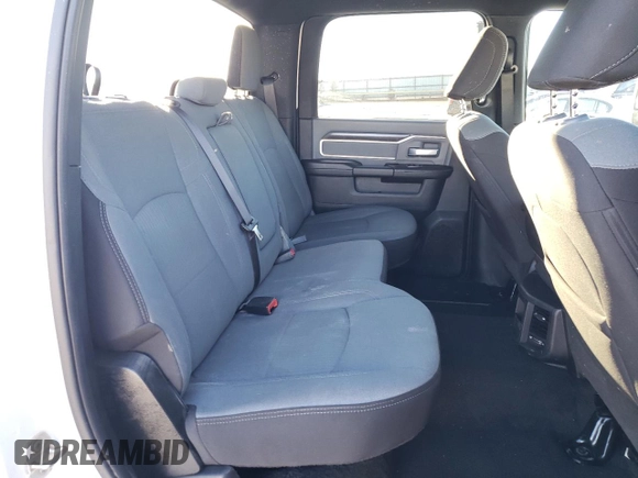2023 Ram 2500 Big Horn with VIN 3C6UR5DJ8PG603069, listed as a Copart auction lot 80024504 with 0 mi miles and Salvage Title. Bid and sale history available at carsss.com. Image 10.