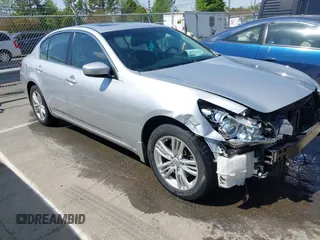 2011 Infiniti G25 Sedan x with VIN JN1DV6ARXBM653078, listed as a IAAI auction lot 41971665 with 99,919 mi miles. Bid and sale history available at carsss.com. Image 1.