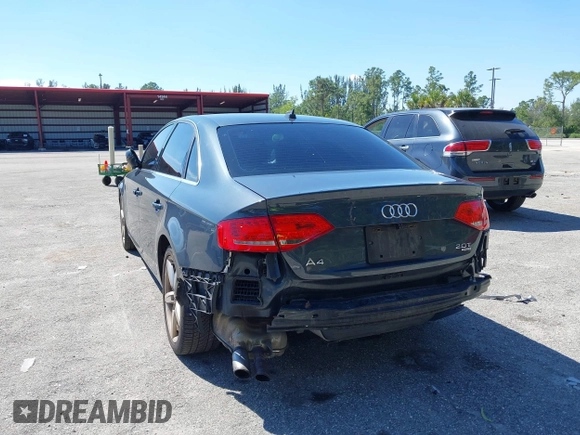 2011 Audi A4 2.0T Premium Plus with VIN WAUFFAFL8BN045576, listed as a IAAI auction lot 41698608 with 111,903 mi miles. Bid and sale history available at carsss.com. Image 12.