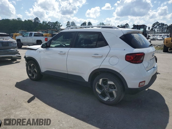 2021 Hyundai Venue Denim with VIN KMHRC8A38MU064478, listed as a Copart auction lot 57478725 with 57,161 mi miles and Salvage title. Bid and sale history available at DreamBid. Image 2.