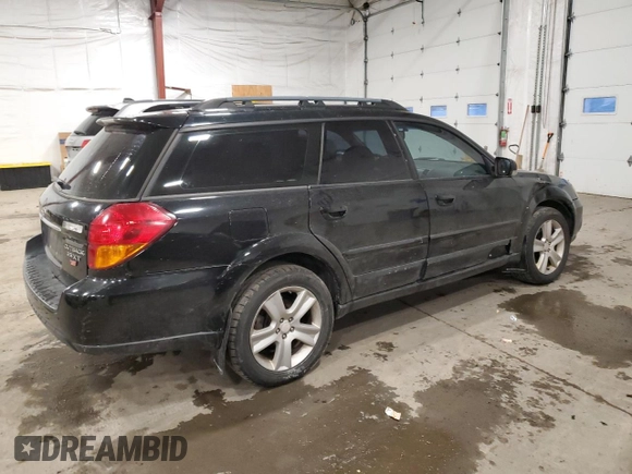 2007 Subaru Outback XT Ltd with VIN 4S4BP63C576309530, listed as a Copart auction lot 84526134 with 153,114 mi miles and Salvage Title. Bid and sale history available at carsss.com. Image 3.