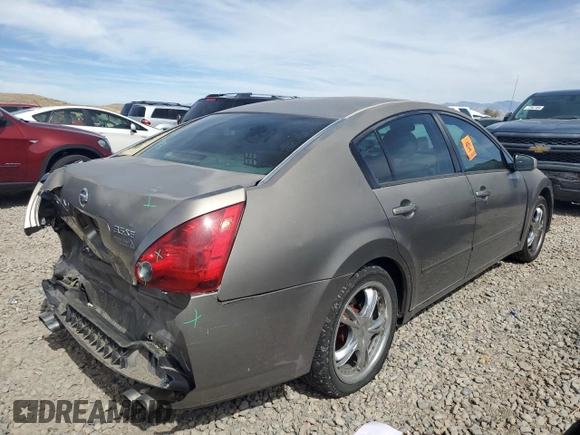 2005 Nissan Maxima 3.5 SL with VIN 1N4BA41E95C828647, listed as a Copart auction lot 72769014 with 0 mi miles and Salvage Title. Bid and sale history available at carsss.com. Image 3.