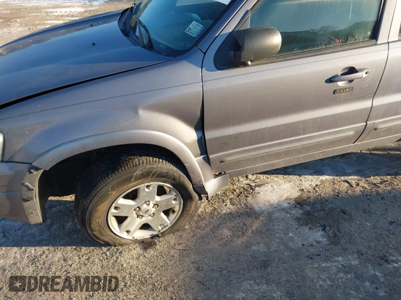 2007 Ford Escape Limited with VIN 1FMYU94197KA86109, listed as a IAAI auction lot 41307079 with 186,606 mi miles. Bid and sale history available at carsss.com. Image 6.