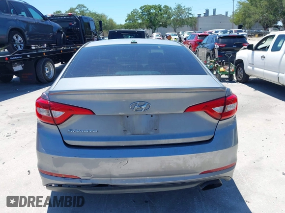 2017 Hyundai Sonata 2.4L with VIN 5NPE24AF2HH487503, listed as a IAAI auction lot 42029788 with 165,280 mi miles and . Bid and sale history available at carsss.com. Image 17.