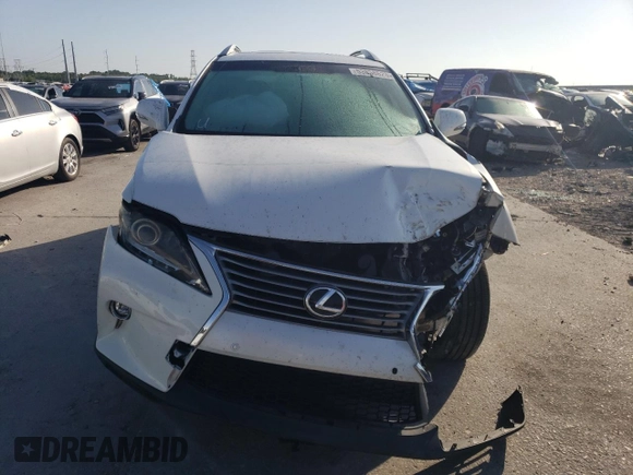2015 Lexus RX 350 with VIN 2T2ZK1BA3FC191050, listed as a Copart auction lot 53858625 with 86,205 mi miles and Salvage Title. Bid and sale history available at carsss.com. Image 5.