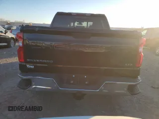 2020 Chevrolet Silverado 1500 LTZ with VIN 3GCUYGED7LG372739, listed as a Copart auction lot 83785134 with 57,607 mi miles and Salvage Title. Bid and sale history available at DreamBid. Image 6.