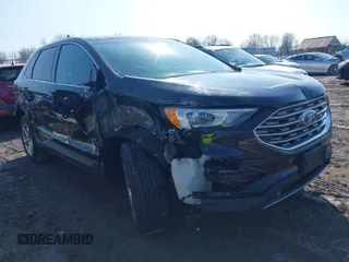 2019 Ford Edge SEL with VIN 2FMPK3J96KBB17635, listed as a IAAI auction lot 41765302 with 119,481 mi miles. Bid and sale history available at carsss.com. Image 1.
