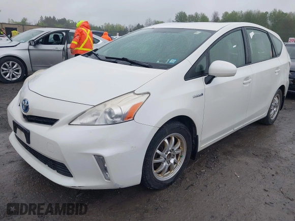 2012 Toyota Prius Two with VIN JTDZN3EU7C3032615, listed as a IAAI auction lot 42235735 with 177,952 mi miles and . Bid and sale history available at DreamBid. Image 2.